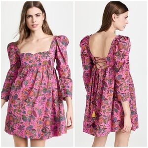 Alix of Bohemia Christina Pinky Dress Small boho floral NWT
